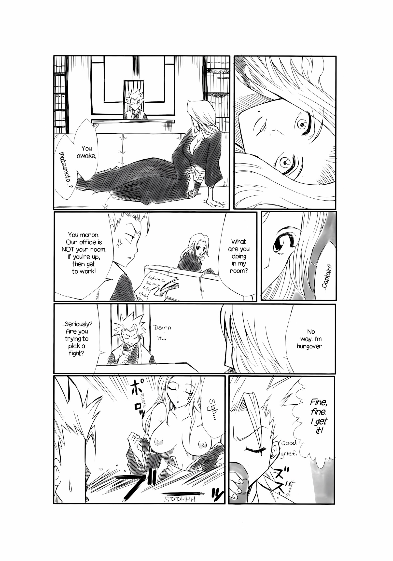 Kiku Chrysanthemum (Bleach) [Dunga], Kiku Chrysanthemum (Bleach), page 3 of 18