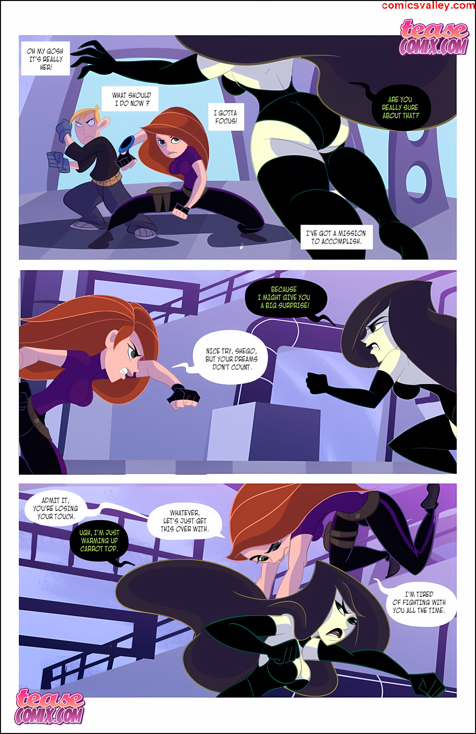 Kinky Possible [Tease Comix], Kinky Possible 2 - IronWolf, page 3 of 29