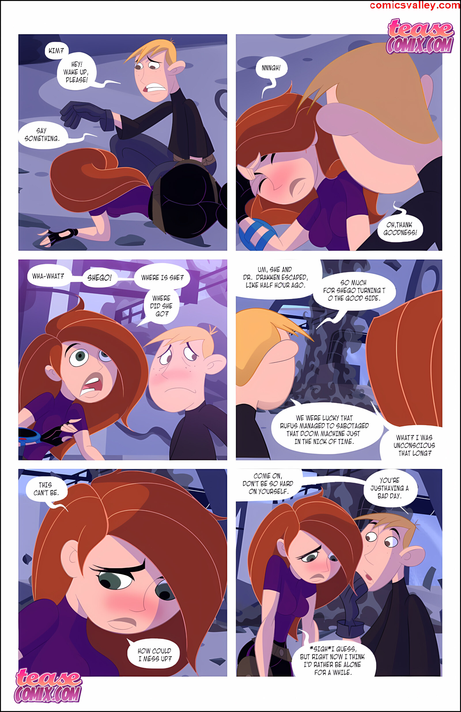 Kinky Possible [Tease Comix], Kinky Possible 2 - IronWolf, page 6 of 29