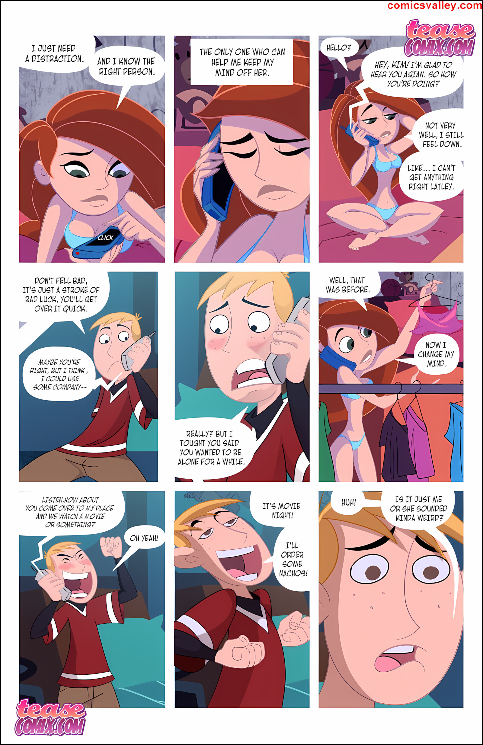 Kinky Possible [Tease Comix], Kinky Possible 2 - IronWolf, page 8 of 29