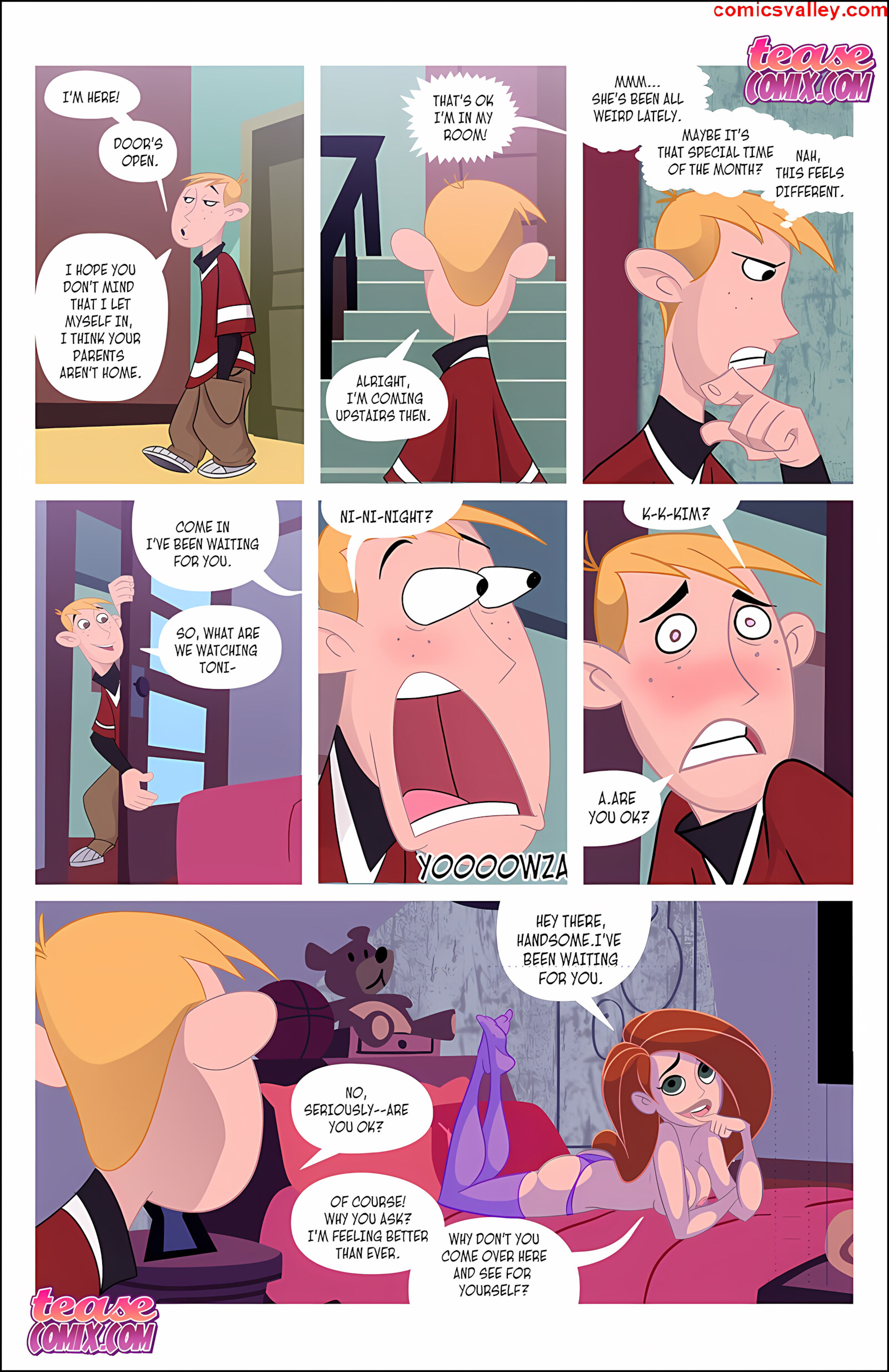 Kinky Possible [Tease Comix], Kinky Possible 2 - IronWolf, page 9 of 29