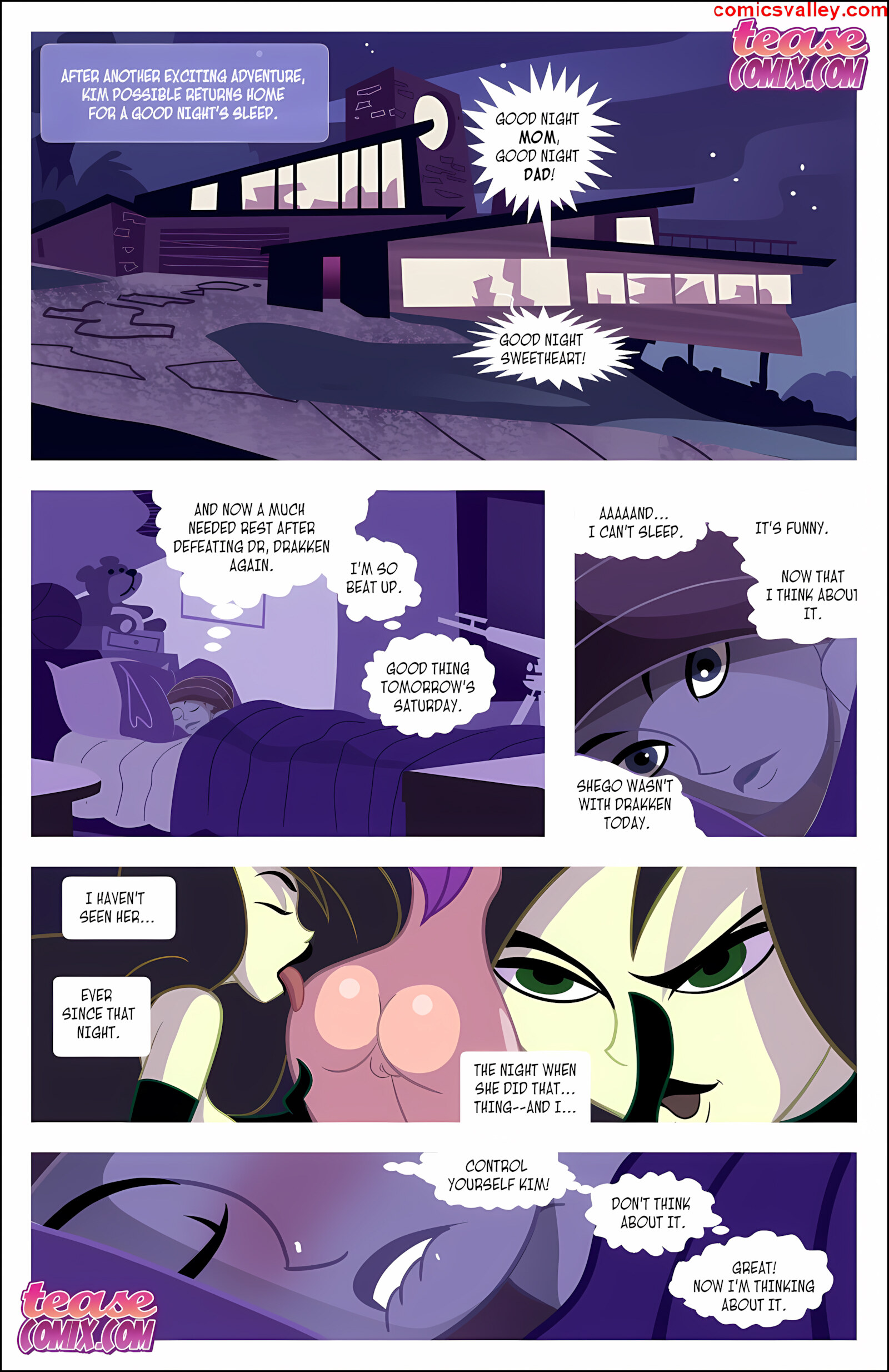 Kinky Possible [Tease Comix], Kinky Possible 1 - IronWolf, page 2 of 23
