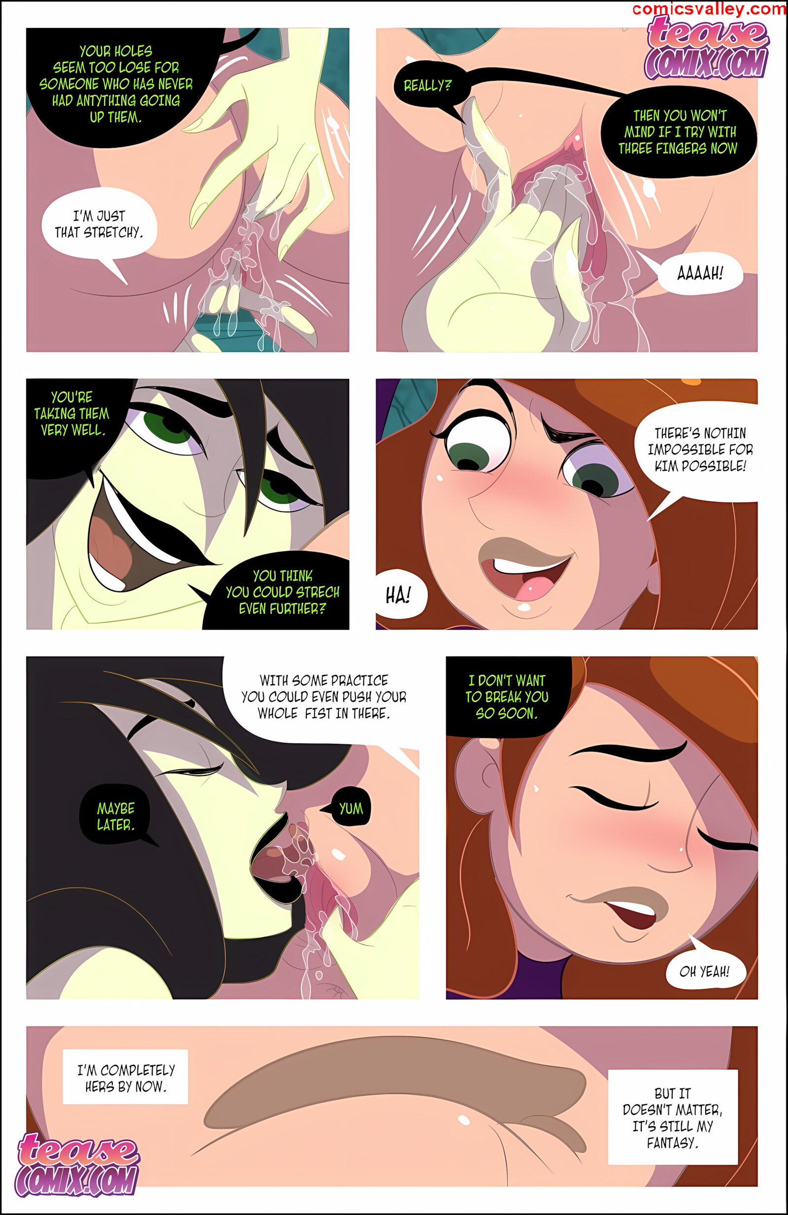 Kinky Possible [Tease Comix], Kinky Possible 1 - IronWolf, page 16 of 23