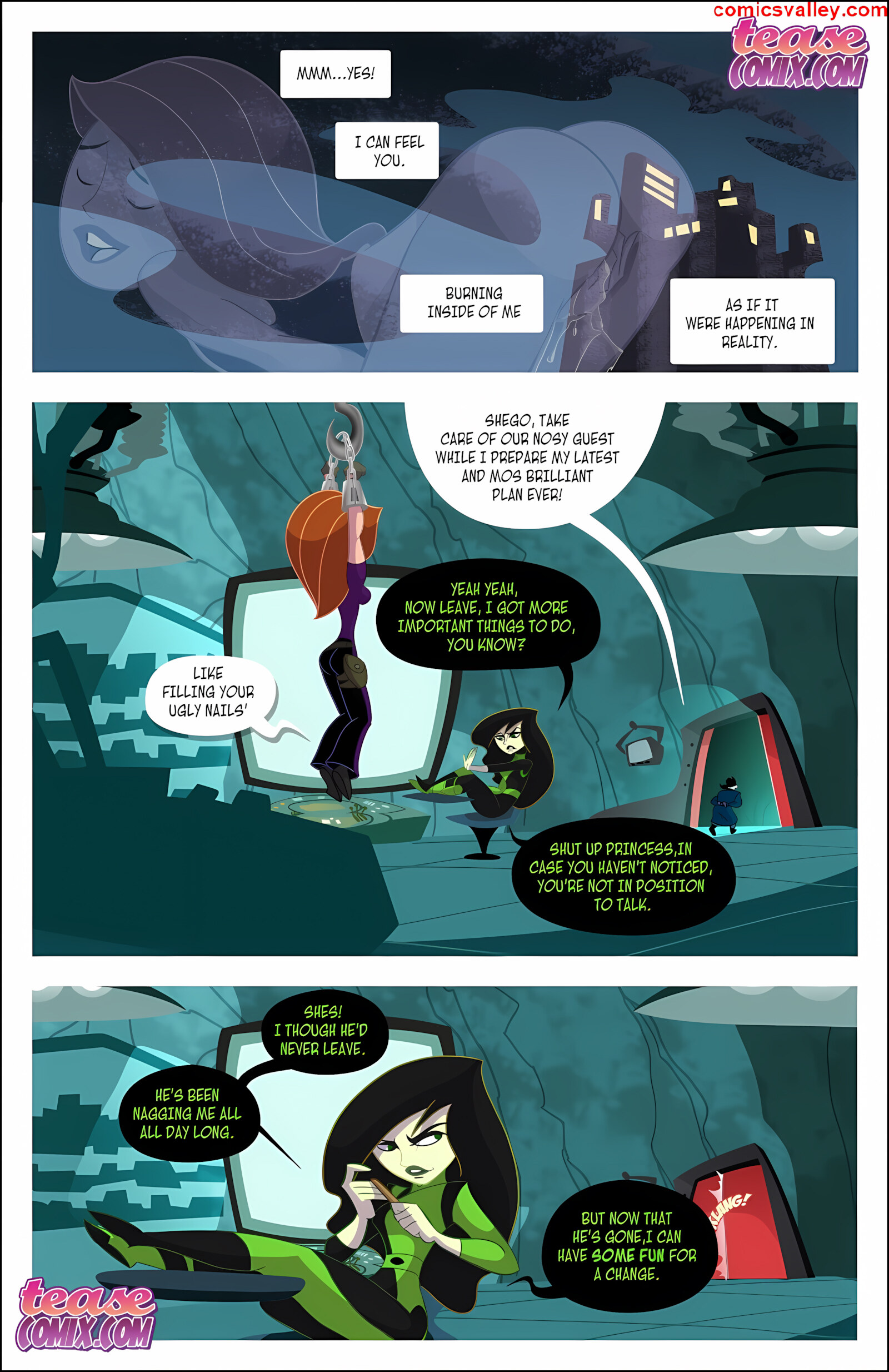 Kinky Possible [Tease Comix], Kinky Possible 1 - IronWolf, page 4 of 23
