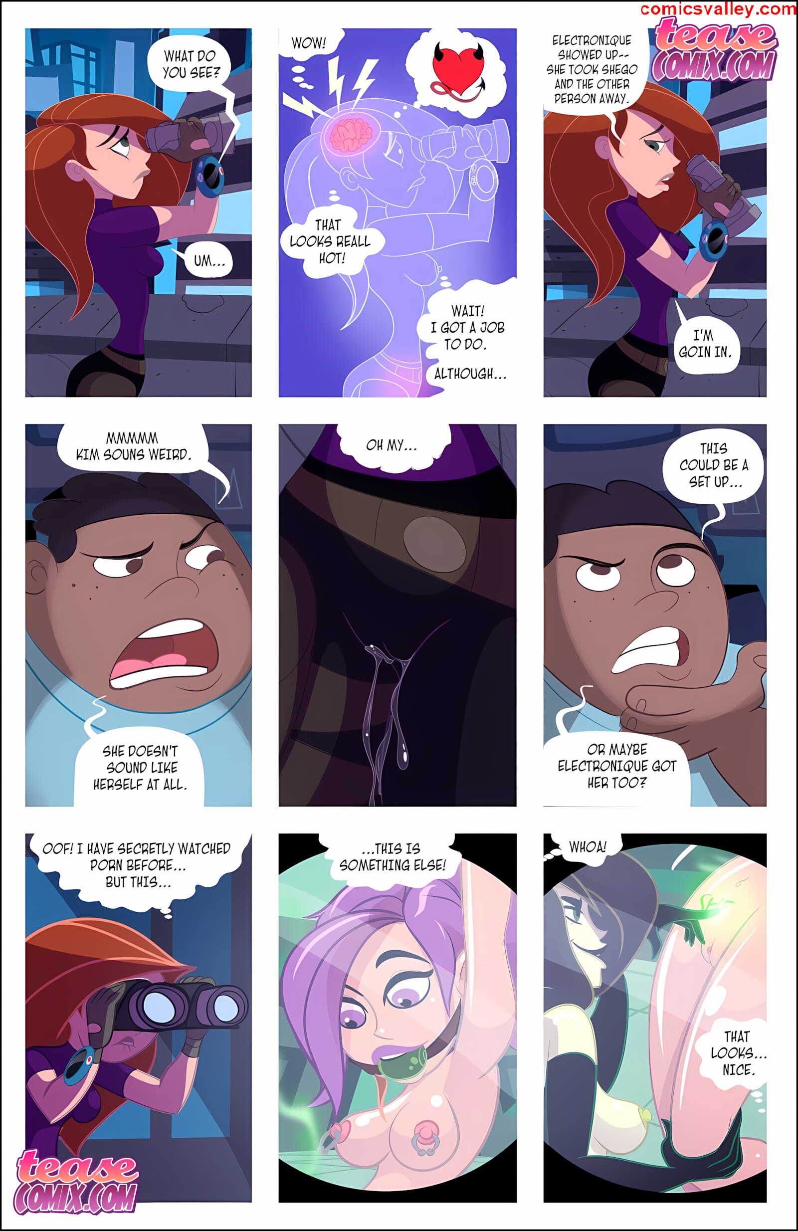 Kinky Possible [Tease Comix], Kinky Possible 0 - IronWolf, page 7 of 8