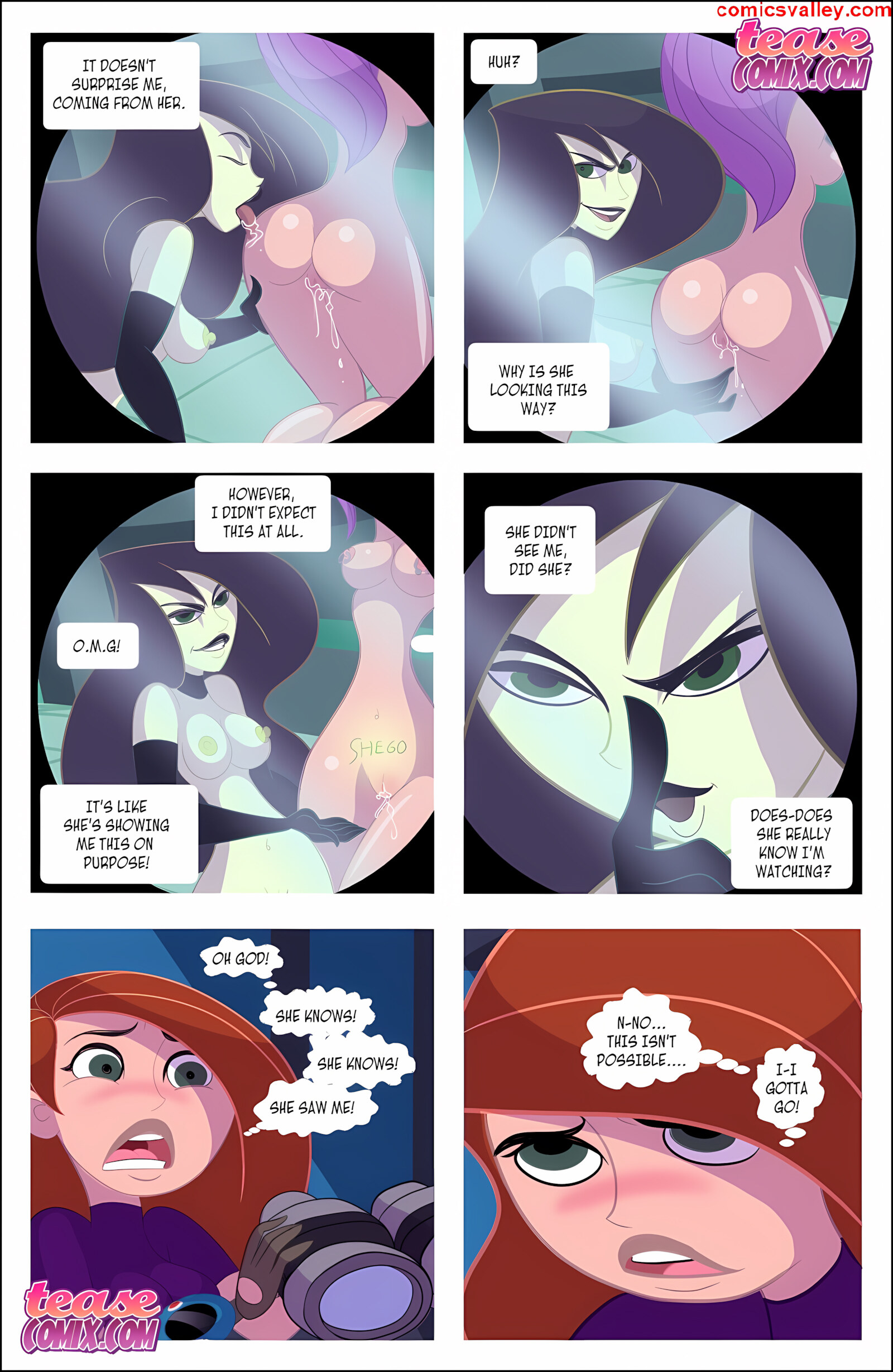 Kinky Possible [Tease Comix], Kinky Possible 0 - IronWolf, page 8 of 8
