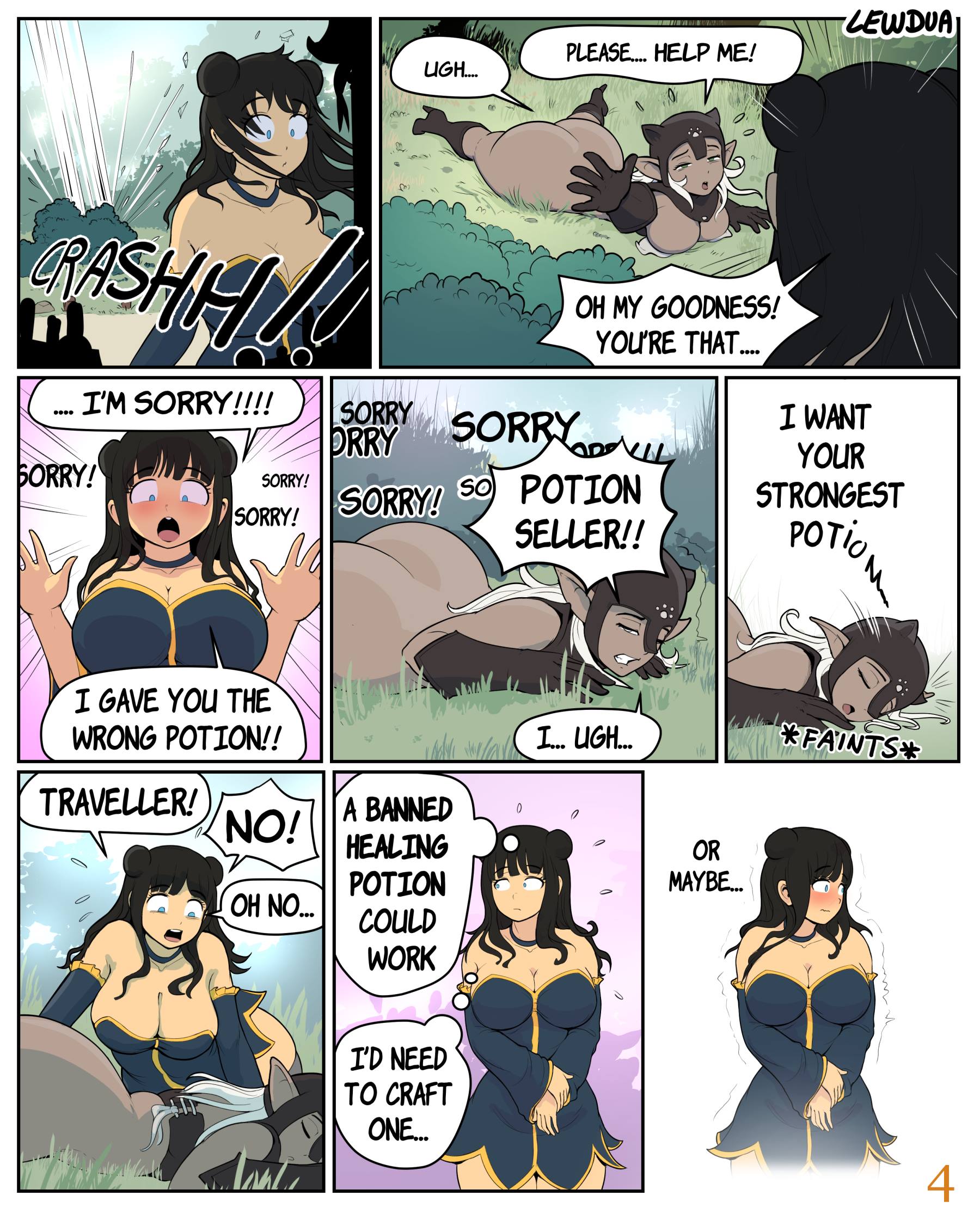 Lola meets Pamela [Lewdua], Lola meets Pamela, page 4 of 11