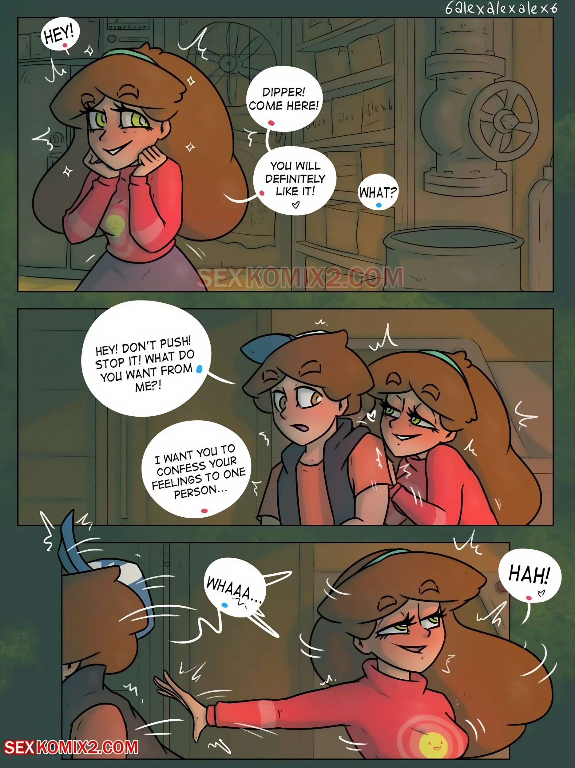 Love Triangle – Gravity Falls [6alexalexalex6], Love Triangle - Gravity Falls, page 4 of 24