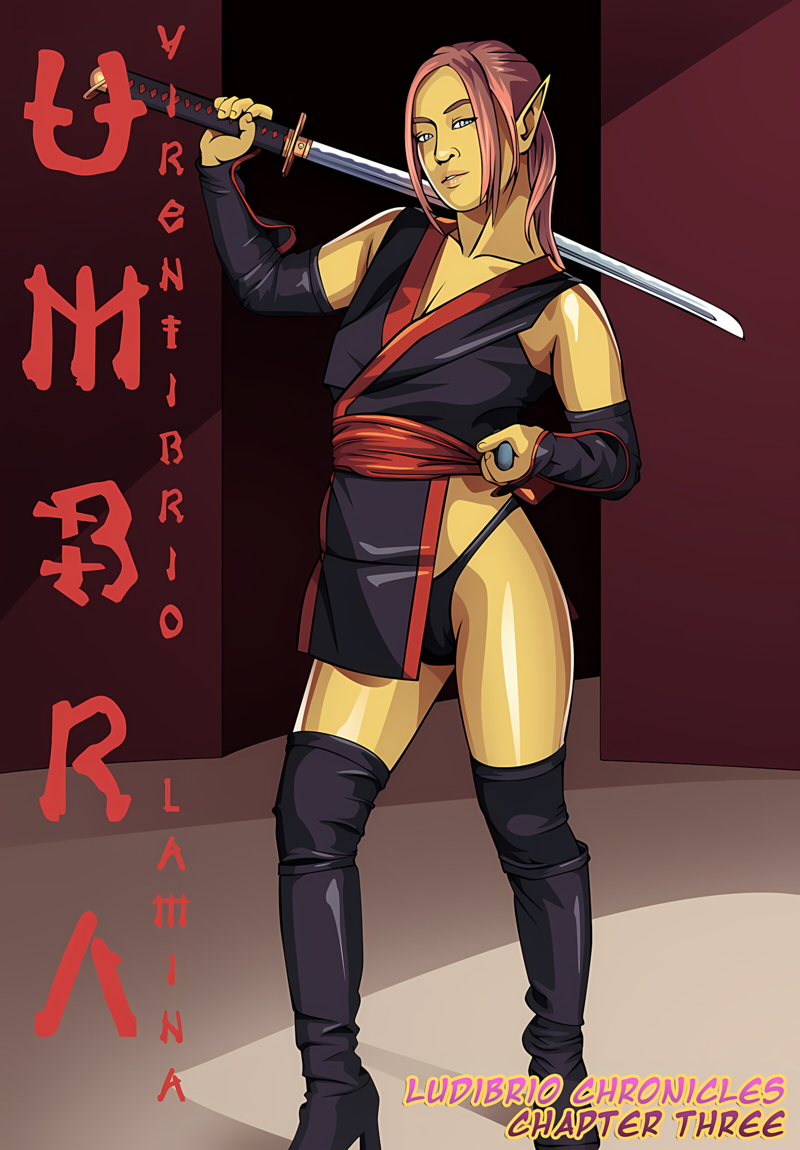 Ludibrio Chronicles [Nearphotison], Ludibrio Chronicles, Ch. 3 – Virentibrio Lamina, page 1 of 14