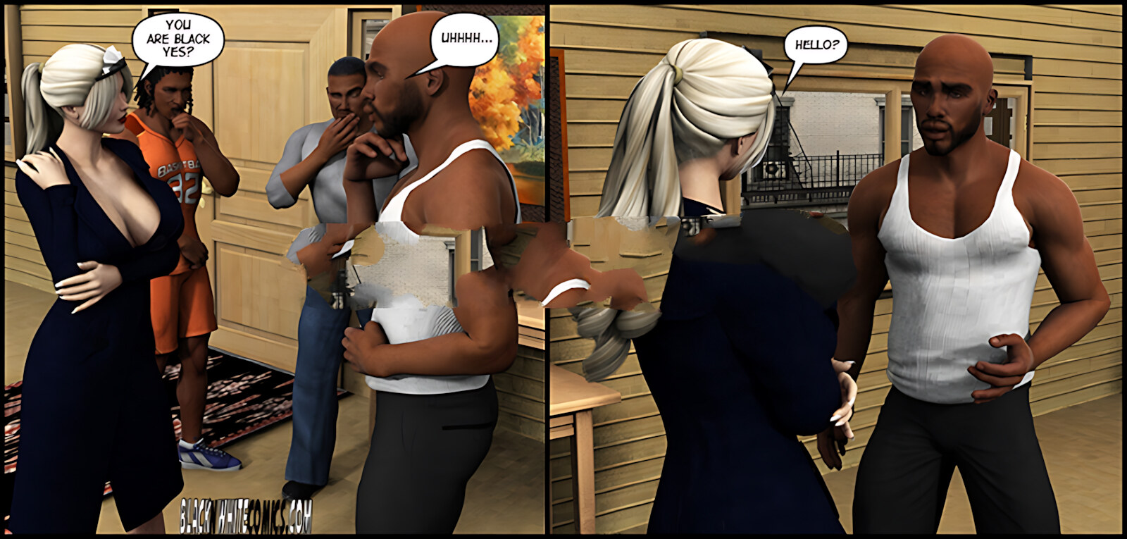 Maid Service [BlackonWhite3D], Maid Service, page 11 of 49