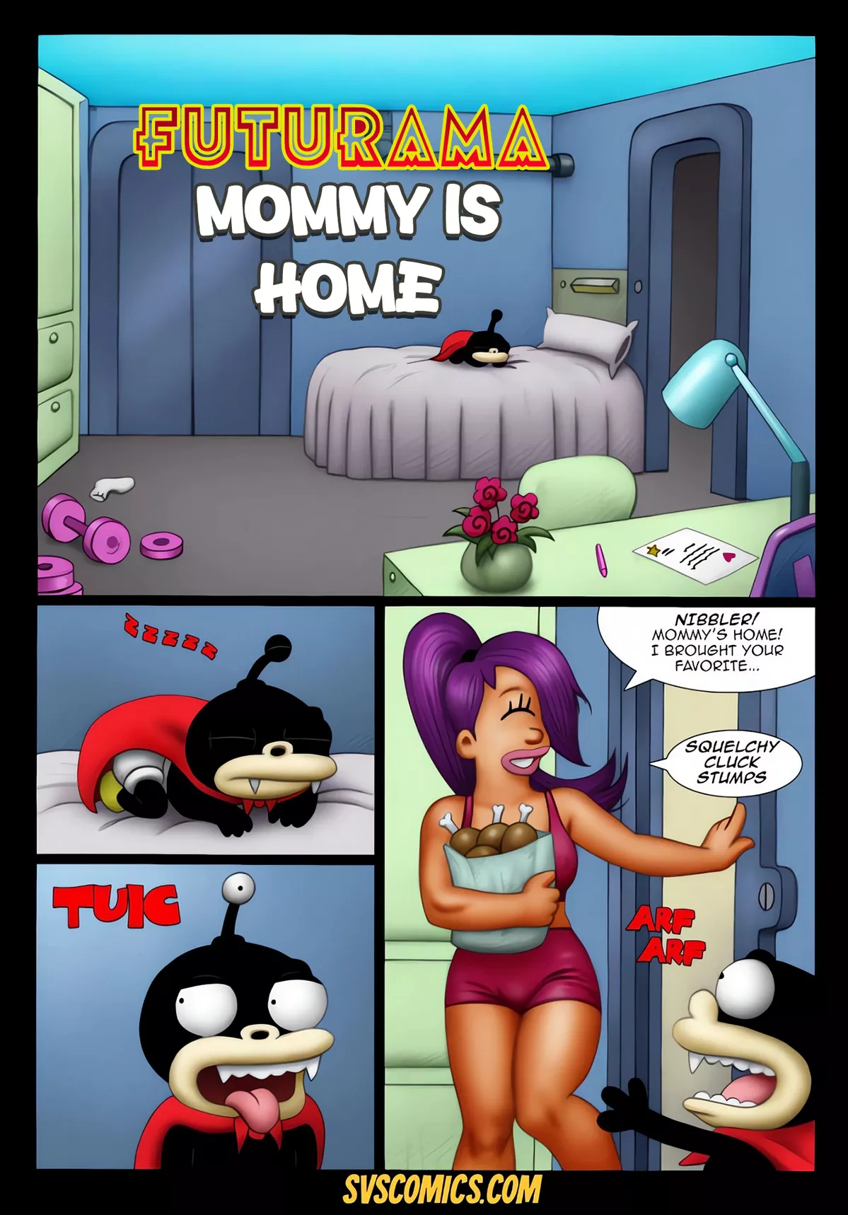 Mommy Is Home [Futurama], 1. Mommy Is Home - Ch.1, page 1 of 18