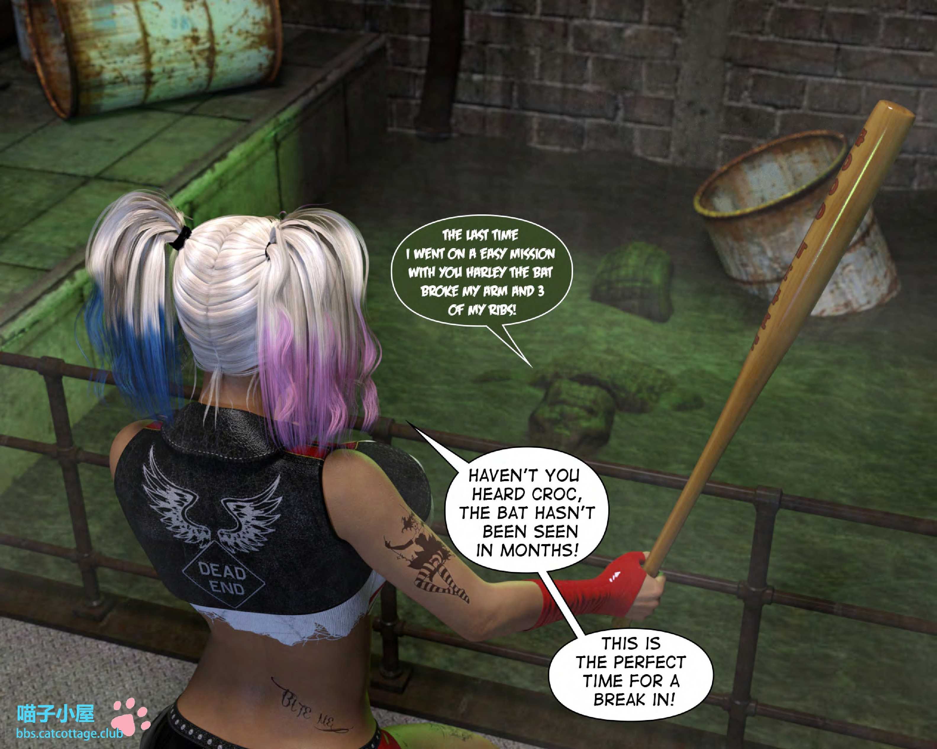 Monster Match Croc in the Sewer [RedRobot3D], Monster Match Croc in the Sewer, page 36 of 71