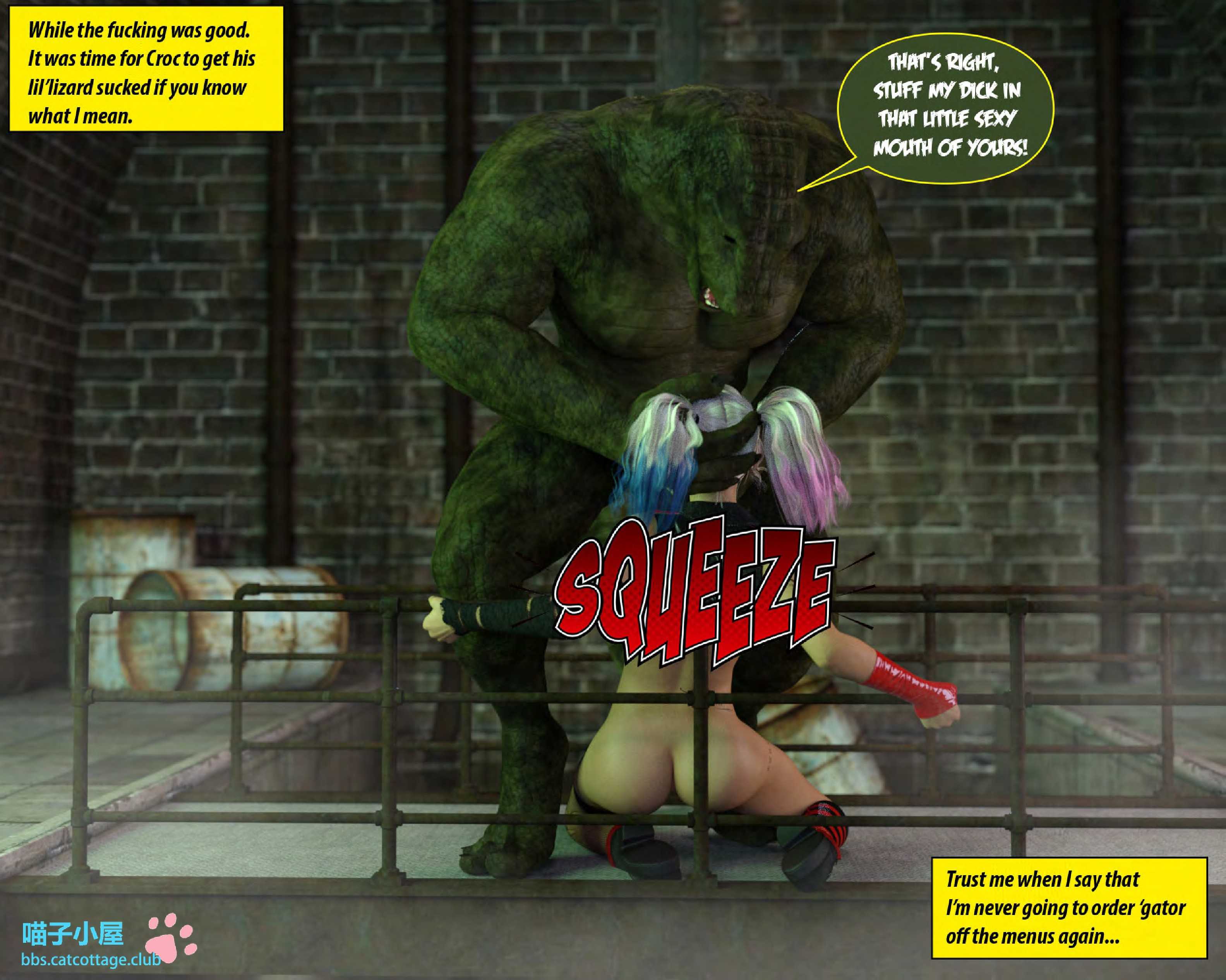 Monster Match Croc in the Sewer [RedRobot3D], Monster Match Croc in the Sewer, page 53 of 71