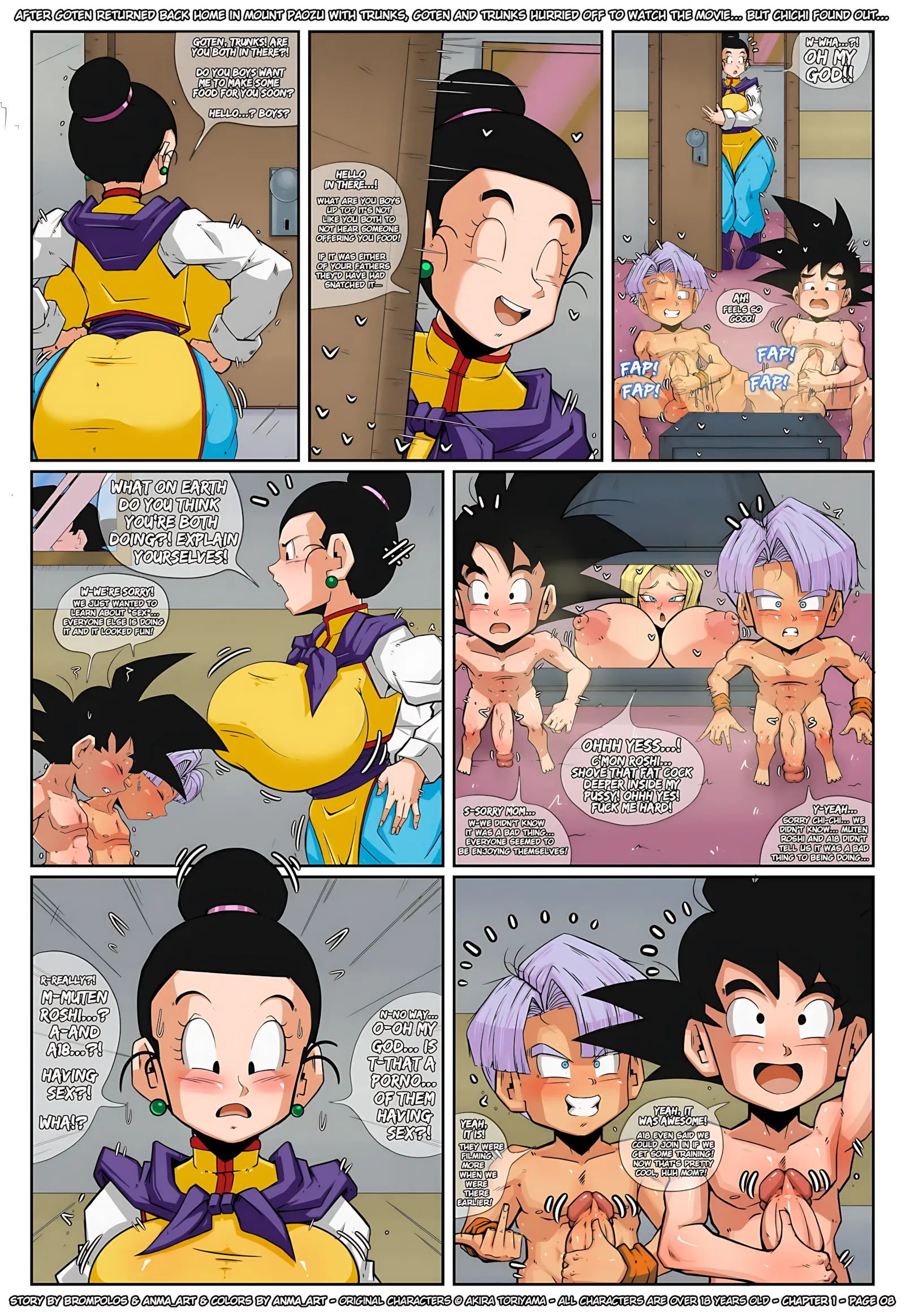 MotherFuckerZ (Dragon Ball), 1. MotherFuckerZ - Chapter 01 [Brompolos], page 9 of 29