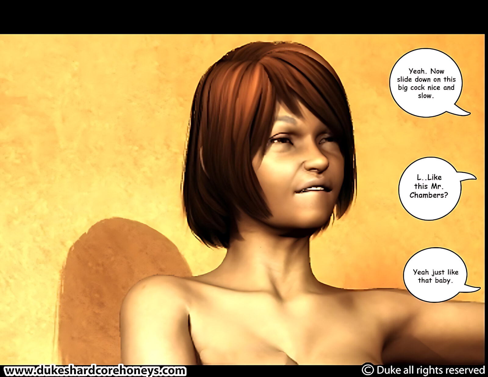 Mrs. Hani 3D [DukeHardcoreHoney], Mrs. Hani 3D 9, page 2 of 38