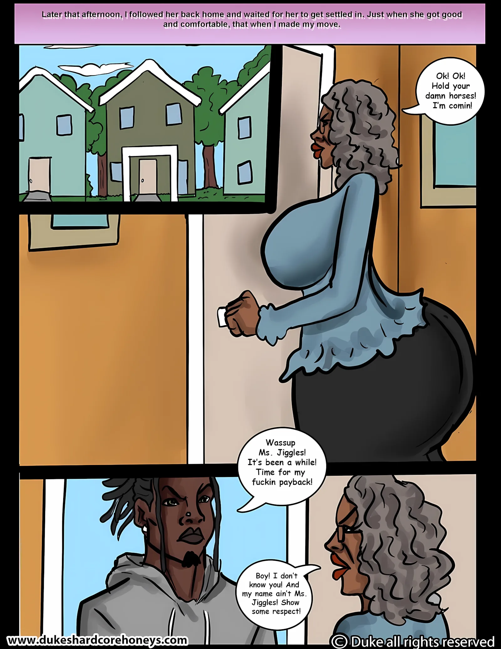 Ms. Jiggles – Fresh out of Lockdown [DukesHardcore], Ms. Jiggles - Fresh out of Lockdown, page 3 of 24