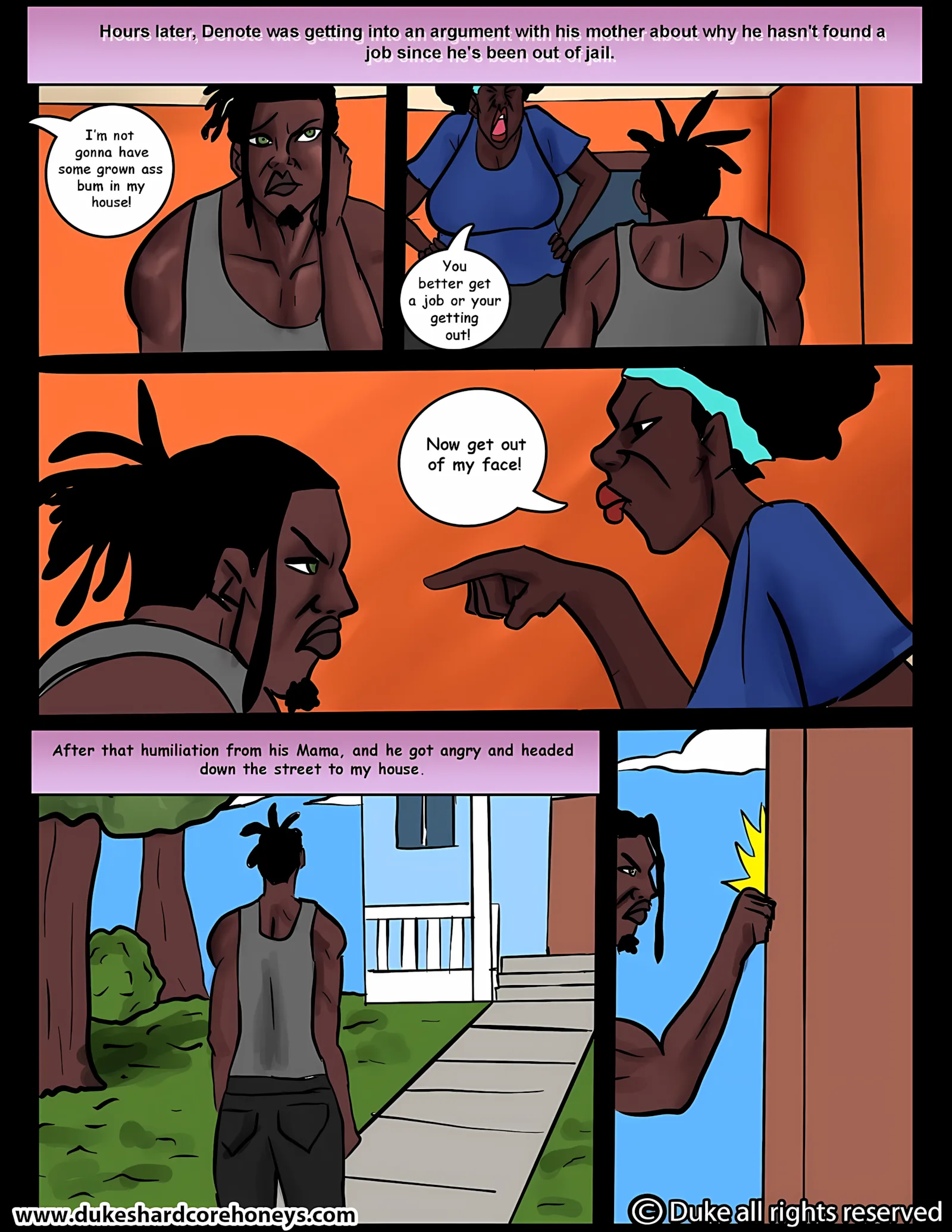 Ms. Jiggles – Unexpected Visit From the Neighbor, Unexpected Visit From the Neighbor, page 2 of 20