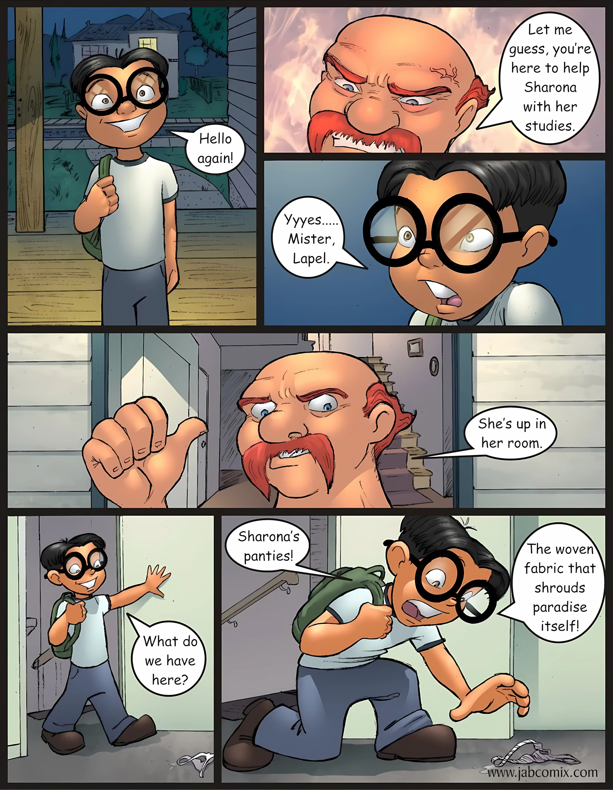 My Hot Ass Neighbor [JABComix], 3 . My Hot Ass Neighbor - Webcam - Chapter 3, page 9 of 14