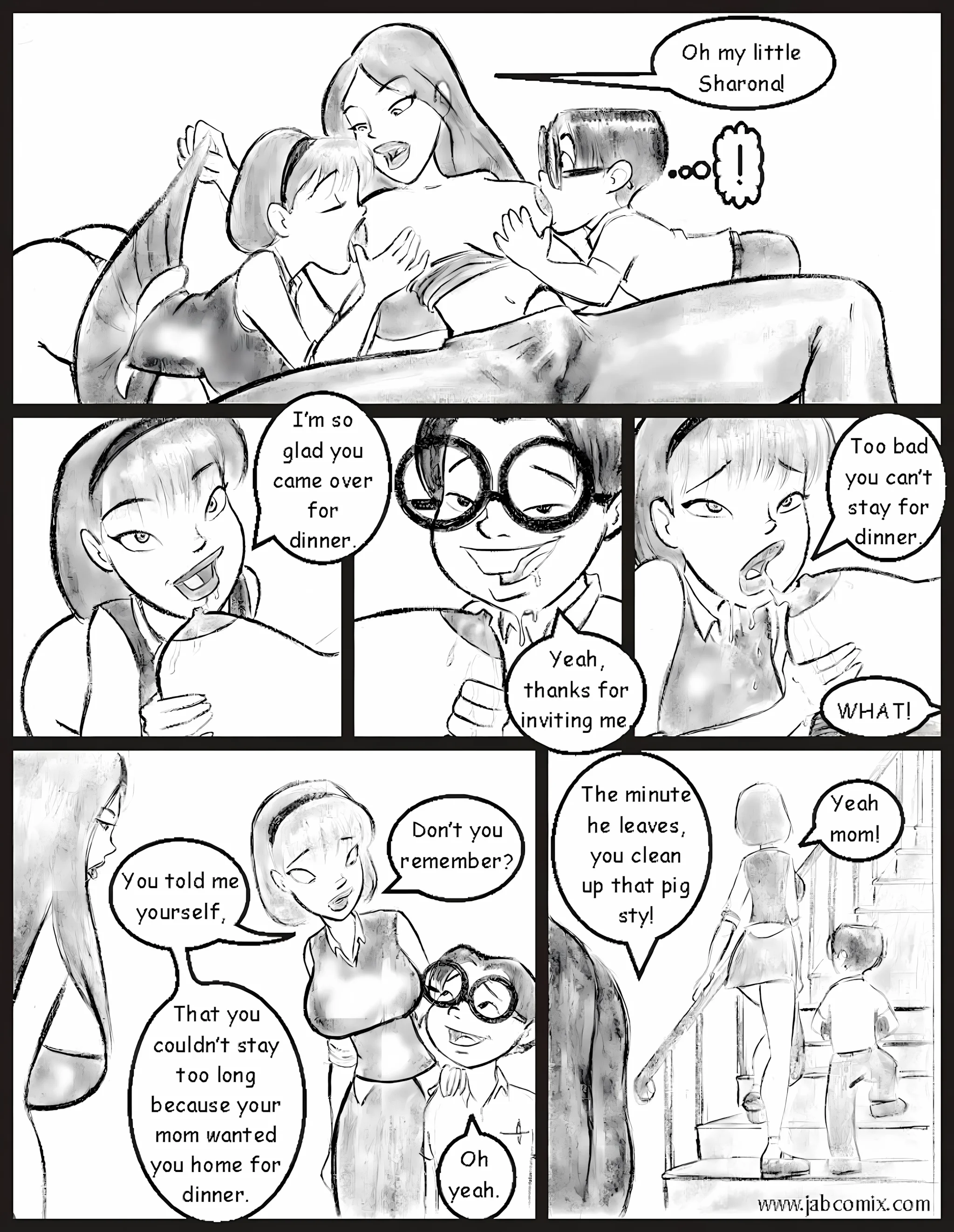 My Hot Ass Neighbor [JABComix], 2 . My Hot Ass Neighbor - Tutoring - Chapter 2, page 5 of 14