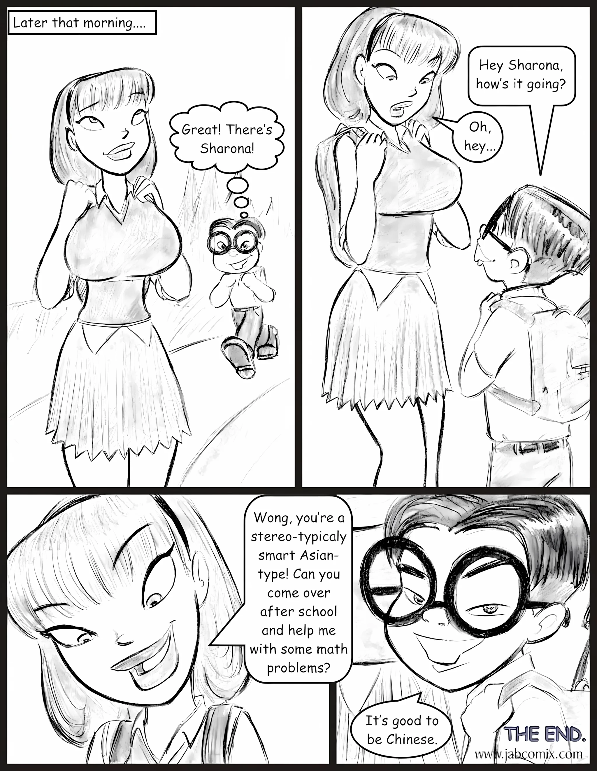 My Hot Ass Neighbor [JABComix], 1 . My Hot Ass Neighbor - The Girl Next Door - Chapter 1, page 13 of 13