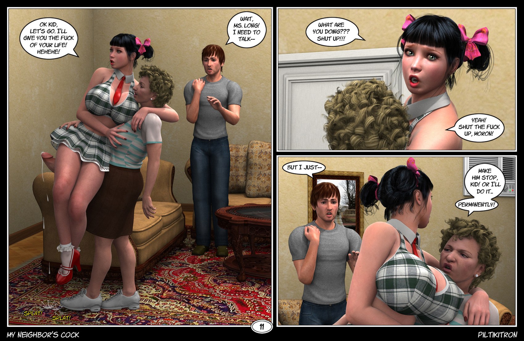 My Neighbor’s Cock (Scat) [Piltikitron], My Neighbor’s Cock (Scat), page 12 of 44