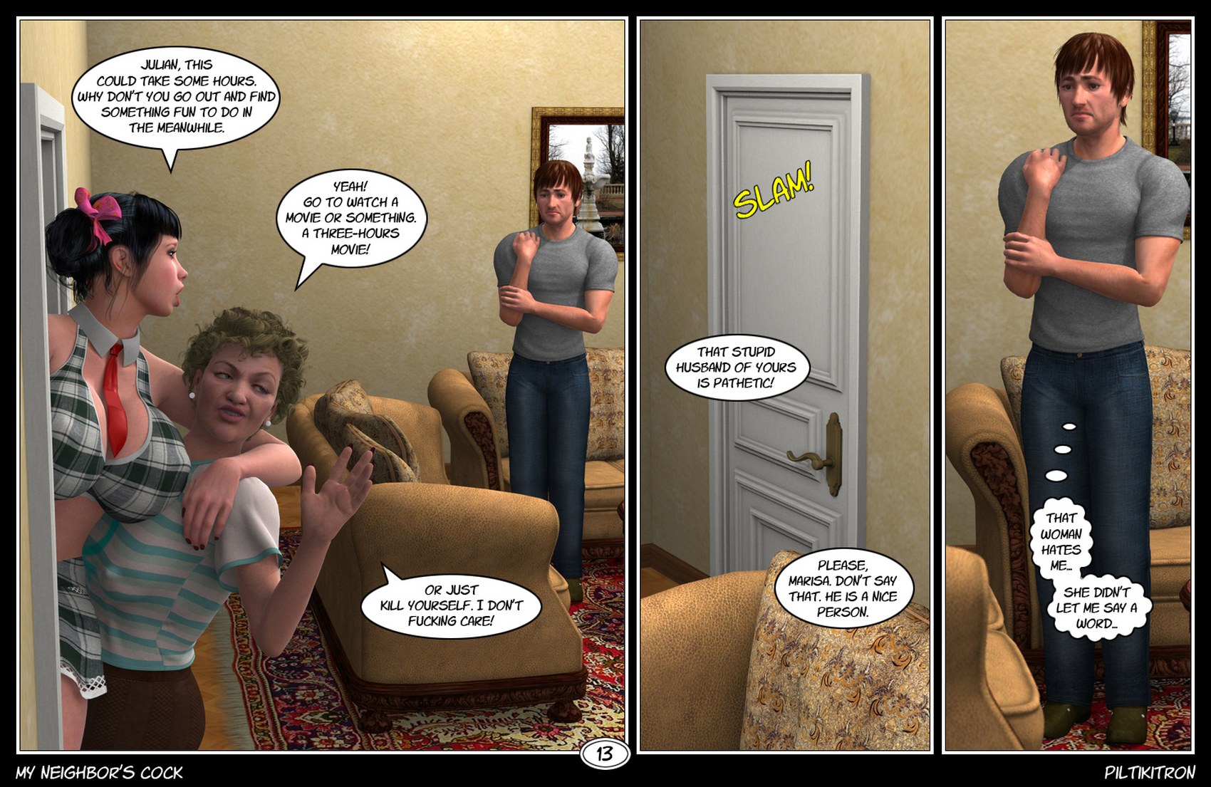My Neighbor’s Cock (Scat) [Piltikitron], My Neighbor’s Cock (Scat), page 14 of 44
